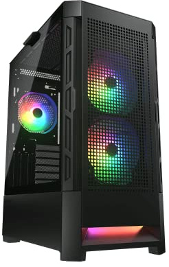 Cougar Airface RGB Mid Tower Boîtier Noir