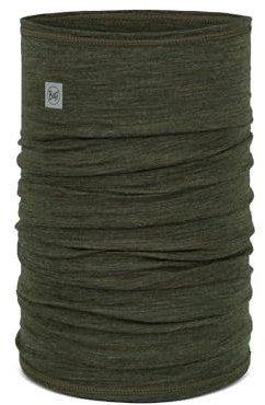 Buff Merino Lightweight Multifunctional Neckwear Solid Bark Unisex Adult
