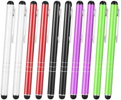 Yizhet Penna touchscreen universale per iPhone, Samsung e tutti i dispositivi capacitivi con touchscreen Clip disegno Versione 3-Ring Version