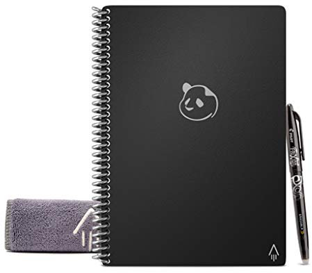 Rocketbook Panda Planner Settimanale - Quaderno Appunti Digitale, Riutilizzabile Taccuino Digitali A4 A Spirale, Agenda Giornaliera, Penna Cancellabile Pilot Frixion Inclusi, Gadget Tecnologici