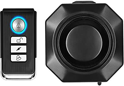 Kabelloser Fahrradalarm, wasserdicht, per USB wiederaufladbar, Diebstahlschutz, für Fahrrad, Motorrad, kabellos, Sicherheit, Vibration, Bewegungssensor, ausgelöster Alarm