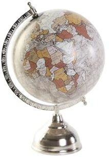 GLOBO TERRAQUEO PVC ALUMINIO 20X20X30 20 DIAM