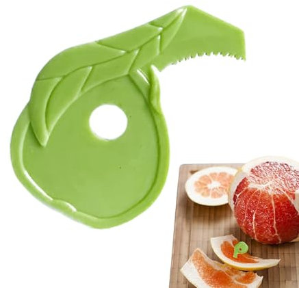 scyca Citrusskalare, apelsinskalare | apelsinskalare i livsmedelskvalitet för cocktails – bärbar citrusskalsborttagare, fruktskärare, skalare, skrapa, köksredskap för apelsiner, grapefrukt,