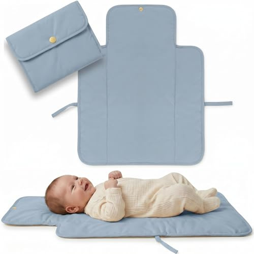 Portable Diaper Changing Pad - Soft and Easy to Clean Mat for Babies