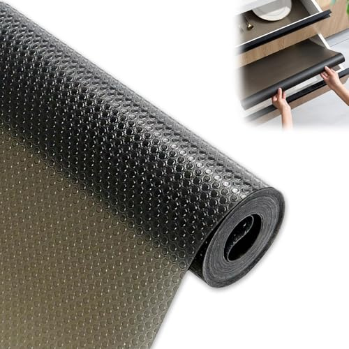 Schubladenmatte Feuchtigkeitsbeständig und Wasserdicht Antirutschmatte Antirutschmatte Schubladen Eva-Material rutschfeste Unterlage, Zuschneidbar Folie für Küchenschränke Insektensicher Schrankfolie