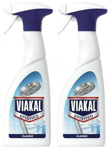 Limescale Remover Spray 2 Pack (500ml Each) – Powerful Bathroom & Kitchen Cleaner for Hard Water Stains & Lime Build-Up – Streak-Free Shine for Taps, Tiles, Showers & Sinks