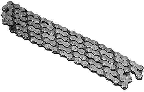 RASTKY Leggero Scavato con Mountain Bike a 106 Maglie, Scatto Fisso e Biciclette a velocità Singola - Costruzione in Acciaio con Rivestimento Antiruggine, Facile da Montare Sulla Maggior Parte delle