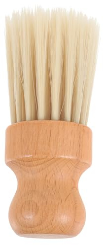 Beatifufu Brosse à Poils Souples avec Manche en Bois Balai à Main de Nettoyage Doux Brosse Dépoussiérante pour Voiture Intérieur Clavier et Meubles Outil Polyvalent pour Dépoussiérage