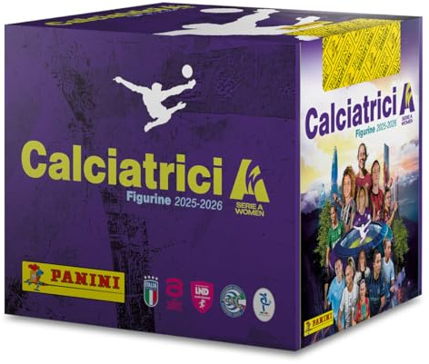 Calciatrici Panini 2025-2026 - Box da 36 Bustine