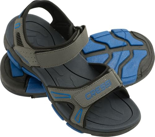 Cressi Sandali Sport Acquatici, Grigio/Blu, 43