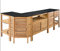 Dehner Schrank Southhampton, ca. 90 x 50 x 50 cm, FSC® Akazienholz/Granit, natur