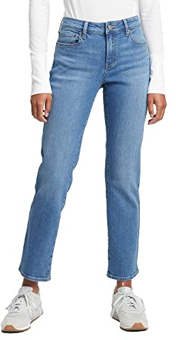 GAP Womens Classic Straight Fit Jeans, Medium Masco, 34 Regular US