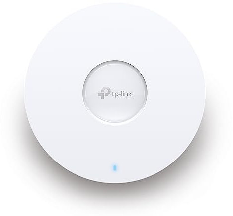 TP-Link Punto de acceso inalámbrico ultra delgado EAP650 | Omada True WiFi 6 AX3000 | Adaptador CC incluido | Malla, roaming sin costuras, WPA3, MU-MIMO | Control remoto y aplicación | Alimentado PoE+