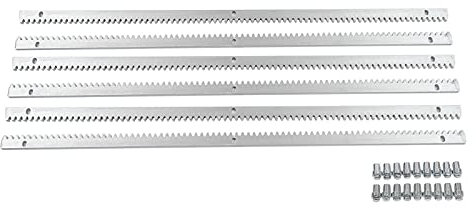 Schiebetorantrieb Torantrieb φ12mm 6x1m Zahnstange und Ritzel für Schiebetürantriebe Schiebetürantriebe bis 2000kg 6tlg 1m Zahnschiene Zahnstange für Schiebetore Schiebetorantrieb