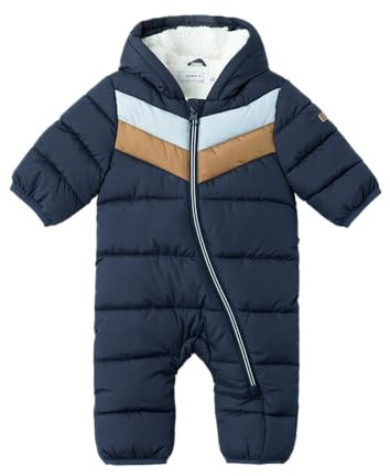 Name IT Baby pojkar snödräkt, Mörk safir, 50/56 cm