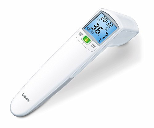 Beurer FT 100 & BM 27 Oberarm-Blutdruckmessgerät mit Manschettensitzkontrolle, für Oberarmumfänge von 22-42 cm, Risikoindikator, Arrhythmie-Erkennung, Meldung bei Anwendungsfehlern