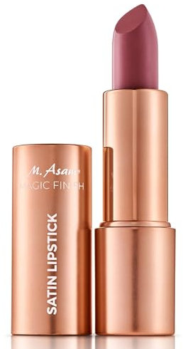 M. Asam Magic Finish Satin Lipstick In A Romantic Rosewood Shade (4g), Long-lasting, Silky Matte Finish Without Drying Out, Creamy Texture Nourishes With Hyaluronic Acid & Lip Plumper
