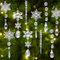 10 Pezzi Ciondolo Ghiacciolo Natale,Decorazioni per Alberi di Natale,Fiocco di Neve Decorazione,Acrilico Ciondoli Decorazione Albero di Natale, Albero di Natale Addobbi di Acrilico per Natale