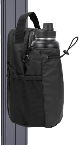 Bolsa Magnetica Gym, Mochila Imantada Gimnasio Organiza y Protege Tus Accesorios Gimnasio, Botella de Agua Deportiva Magnética con Correa, Bolsa Magnética para Gimnasio para Fitness, Gimnasio