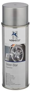 Normfest 2893-883 Silver Star Wheel Rim Paint 400ml Silver Metallic Quick Dry