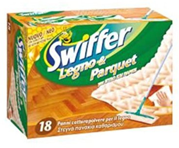 SWIFFER WOOD AND PARQUET DUST CAPTURE 18 PIECES