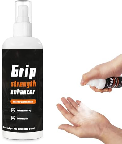 WAN2TLK Grip Spray 100 ml, fortalecedor de Agarre Transparente y de Secado rápido para Manos de Deportistas, para un Agarre Deportes, Pole Dance, Levantamiento de Pesas, Tenis