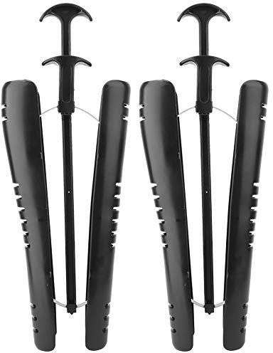 Kukyller 1 par de ensanchadores de botas, insertos de pie para botas, expansor de zapatos moldeador de árbol con asa para mujeres y hombres