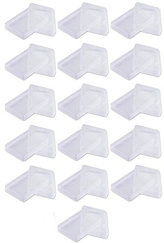 the lazy panda card company Kunststoffboxen Spielkarten Ordnungshilfen (Größe 9,7 x 6,6 x 2,5 cm) Spielkartenetui Kartenboxen (16 Stück)