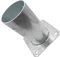 Poste de valla redonda con perno hacia abajo, soporte circular resistente galvanizado en caliente para base de pie, soporte para pérgola, tamaño: diámetro: 80 mm, altura: 150 mm (6)