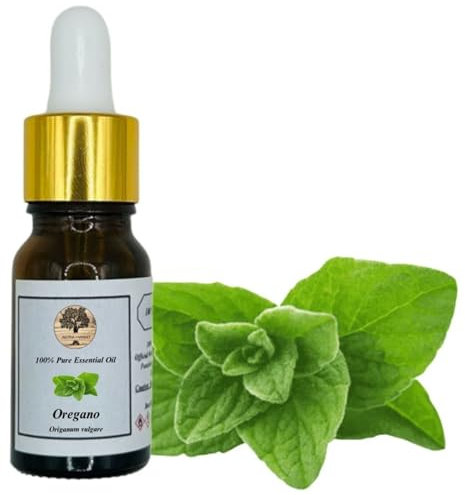 100% Puro Aceite Esencial de Orégano Griego Grado A 10ml - 1000ml Alto Carvacrol (10 ml)