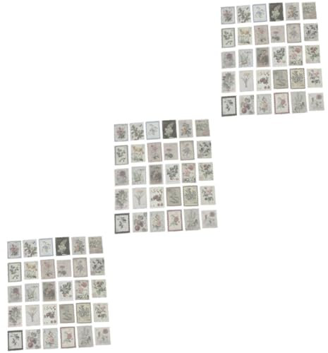 Tofficu 360blätter Vintage Stamp Sticker Retro Aufkleber Für Scrapbooking Und -kunstprojekte Selbstklebende Designpapierblätter Für Kreative Bastelideen Für Lehrer Eltern Belohnung