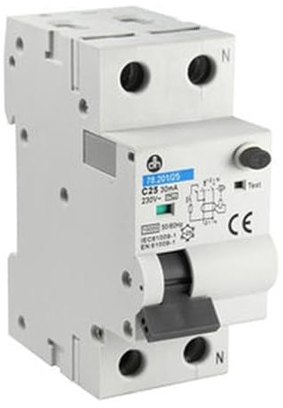 1P+N 40A 30 mA 6KA magnetotermisk differentialbrytare, perfekt för att skydda din elinstallation med hög precision och säkerhet. Njut av sinnesfriden.