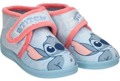 Zapatillas de Casa Media Bota Stitch licencia oficial | Pantuflas Stitch cómodas, suaves y antideslizantes