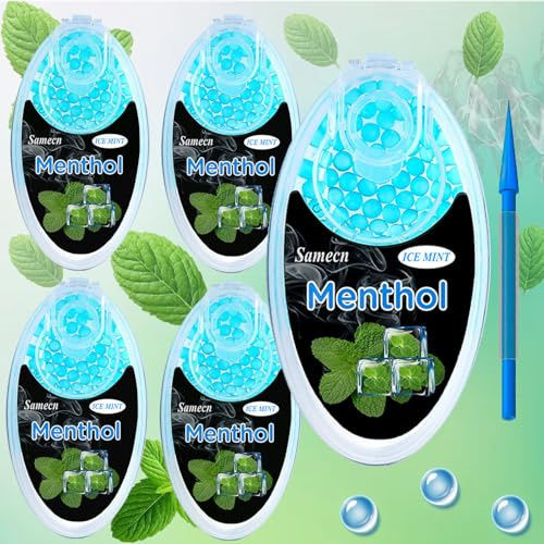 600 palline per sigarette - Filtro capsula di aroma al mentolo per un sapore indimenticabile - Nuova formula ultra fresca - Sigarette al mentolo
