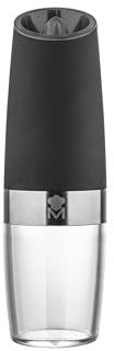 GRAVITY PEPPER MILL 6.3X20.2CM S/S, Negro