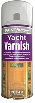 PNJB, All Purpose Yacht Varnish, Professional Gloss Finish Spray Wood Color Paint, Interior, and Exterior Surfaces, Fast Drying Sealer, Easy to Apply, Durable & Flexible Adhesion, 200ml, (1 Pcs)