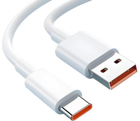 TECHNOSET Câble USB Type-C 1M, Câble de Charge Ultra Rapide USB C 6A 65W Charge Rapide Compatible avec 13T/11T Pro, Câble USB C Charge Rapide pour Xiaomi 13/11T/Mi 11i/10T Lite/Redmi Note 12/11S/10