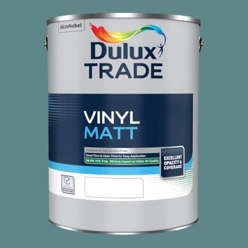 DULUX TRADE VINYL MATT TEAL VOYAGE 5L