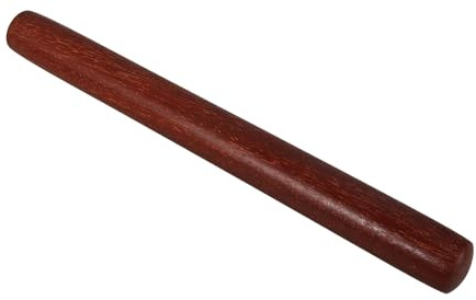 Alasum Palo de Tai Chi de Madera Roja 33 Cm para Ejercicio y Entrenamiento de Kungfu, Bastón Resistente para Adultos, Uso al Aire Libre y Práctica de Artes Marciales