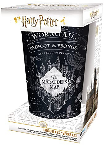 ABYSTYLE - Harry Potter - XXL Glas - 400 ml - Karte des Rumtreibers