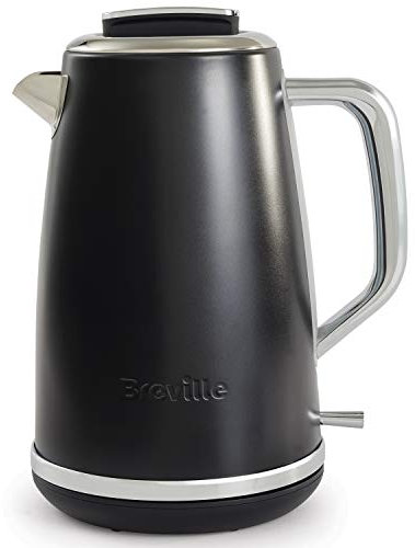 Breville Lustra Electric Kettle | 1.7 L | 3kW Fast Boil | Matt Black [VKT173]