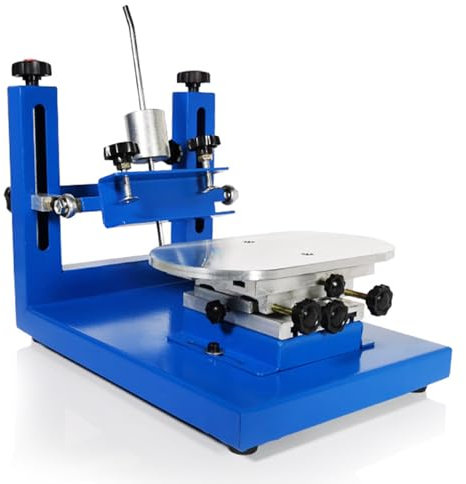 XDTKJDZ Siebdruckmaschine, Siebdruck-Set, Press-T-Shirt-Druckmaschine, Werkbank 240 X 130 Mm, Druckgeschwindigkeit 20 Stück/h, Für T-Shirt-DIY-Druck
