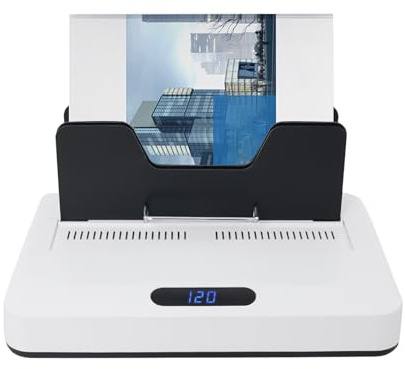 Thermal Binding Machine, Heat Binding Device, No Preheat Time, Digital Touch Panel, Office and Home Projects