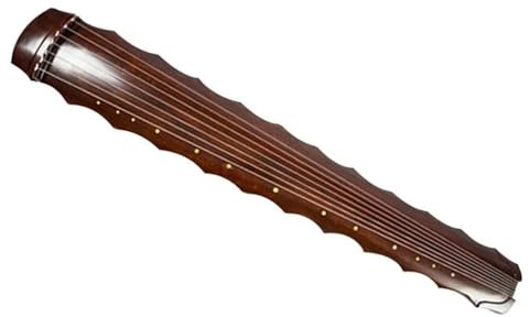 JTYUERWQ Beginner guqin Guqin Old Fir Falling Luo Xia Style Professional Playing Raw Lacquer Antler Cream Guqin 7 Strings Zither