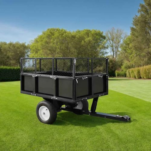 Générique Remorque basculante pour Tondeuse de pelouse Charge de 300 kg,Maison & Jardin,Pelouses & Jardins,Jardinage,Accessoires de Jardinage,48 KG,145813