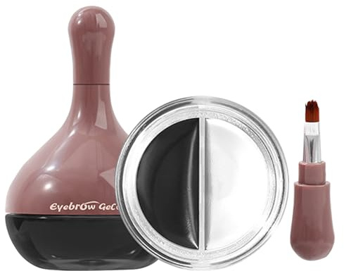 Máscara Para Cejas, Maquillaje Voluminizador Impermeable, Gel Fijador Para Cejas Ligero, Para Mujeres Y Chicas Uso Diario Fiesta Viaje Vacaciones Cumpleaños Citas Eventos Trabajo Boda Bar