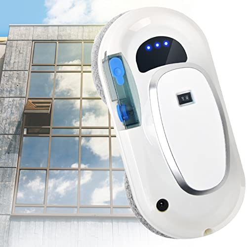 JKSVTF Window Cleaning Robot,Smart Electric Window Cleaner Robot,Used for All Windows High-Rise Smart Glass Cleaning Tools,with Auto-Sensing Functionfall Prevention Function