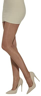MYCHICLEGS Collant voile fin 20 DEN femme Beige médian (Tan) T5