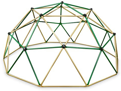 HyperMotion Kletterkuppel für Kinder, Outdoor, Klettergerüst Garten, belastbar bis 350 kg, Kletterleiter für Jungen und Mädchen ab 3 Jahren, 3 m (10 ft) Durchmesser