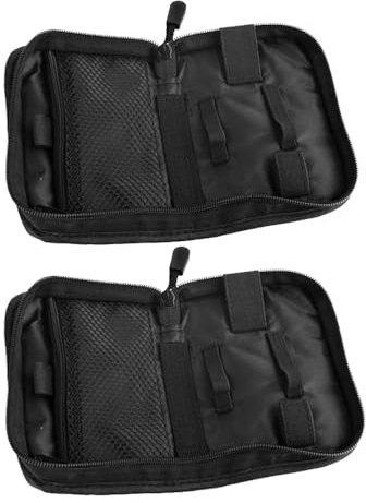 Mipcase À Rangement pour Glucomètre - 2 Pièces Étui en Oxford Protection Portable pour Appareil De Mesure De Glycémie Idéal pour Voyage Et Usage Domestique